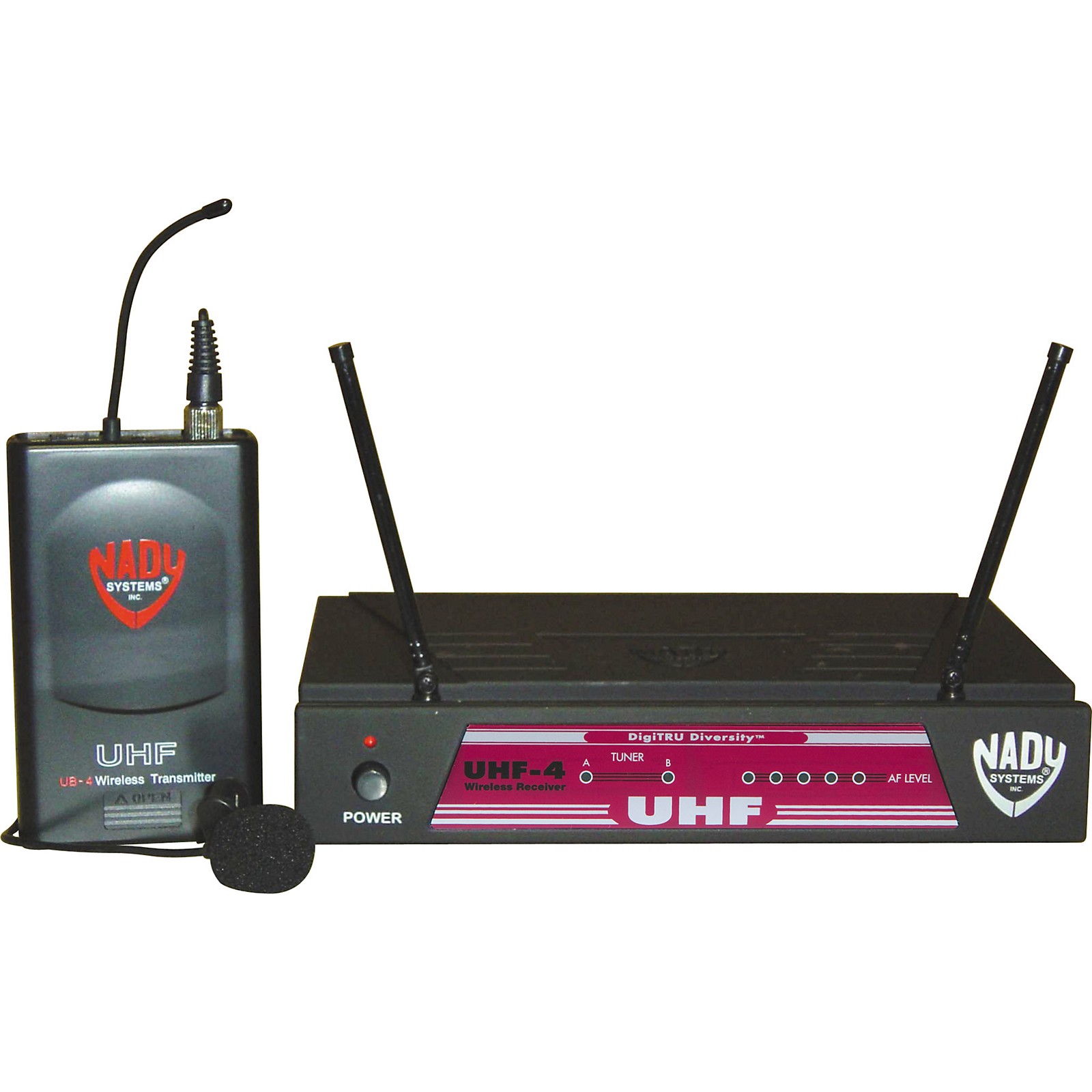 Nady UHF4/LT Lavalier Wireless System Musician's Friend