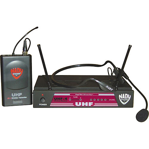 UHF-4 UHF Headset Wireless Microphone System