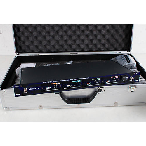 Vocopro UHF-5805 Plus Rechargeable Wireless System with Mic Bag Condition 3 - Scratch and Dent Band 9 194744325366