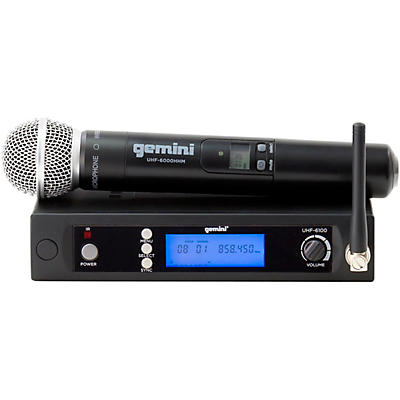 Gemini UHF-6100M Single Handheld Wireless System