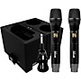 Open-Box Gemini UHF Dual Wireless Microphone System With Charging Docks for Transmitter & Microphone Batteries Condition 1 - Mint