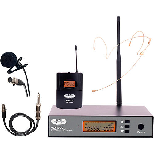 CAD UHF Wireless Body Pack Microphone System Condition 1 - Mint