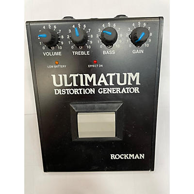 Rockman ULTIMATUM DISTORTION GENERATOR Effect Pedal