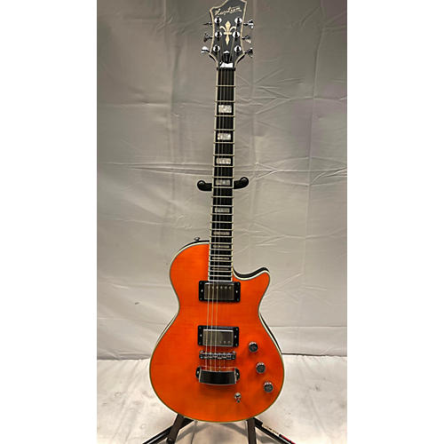 Hagstrom ULTRA MAX Solid Body Electric Guitar Orange