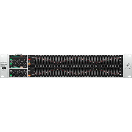 ULTRAGRAPH PRO FBQ3102HD 31 Band Stereo Graphic Equalizer with FBQ Feedback Detection System