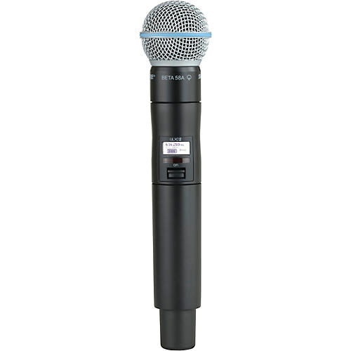 Shure ULXD2/B58 Digital Handheld Transmitter With BETA 58A Capsule Condition 2 - Blemished Band G50 197881216580