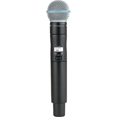 Shure ULXD2/B58 Digital Handheld Transmitter With BETA 58A Capsule