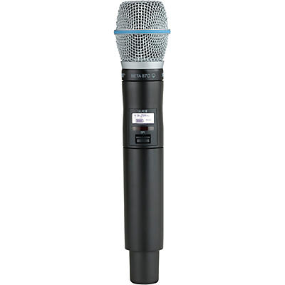 Shure ULXD2/B87C Handheld Transmitter With BETA 87C Microphone