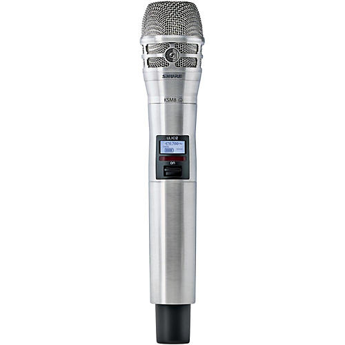 Shure ULXD2/K8N Digital Handheld Transmitter With KSM8 Capsule in Nickel Condition 1 - Mint Band H50