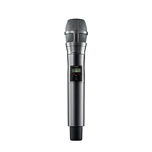 Shure ULXD2/N8CN Digital Handheld Wireless Microphone Transmitter with Nexadyne 8/C Cardioid Capsule (G50: 470 to 534 MHz) Band G50 Nickel