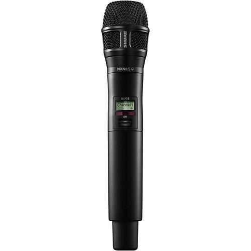 Shure ULXD2/N8SB Digital Handheld Wireless Microphone Transmitter with Nexadyne 8/S Supercardioid Capsule (G50: 470 to 534 MHz) Band G50 Black