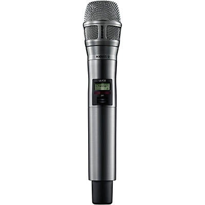 Shure ULXD2/N8SN Digital Handheld Wireless Microphone Transmitter With Nexadyne 8/S Supercardioid Capsule, Band G50: 470-534MHz