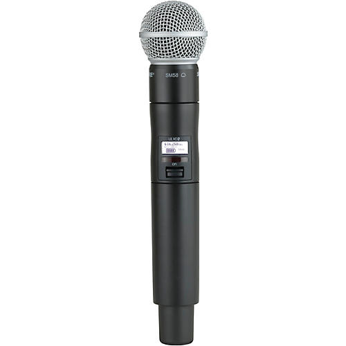 Shure ULXD2/SM58 Digital Handheld Transmitter With SM58 Capsule Band G59