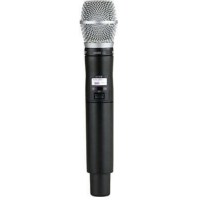Shure ULXD2/SM86 Handheld Transmitter With SM86 Microphone, 174-216mHz
