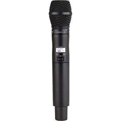 Shure ULXD2/SM87 Handheld Transmitter With SM87 Microphone, 174-216mHz