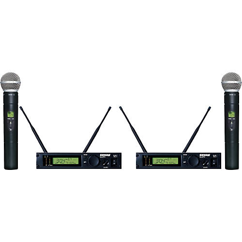 ULXP24D/58 Dual Handheld Wireless Microphone System