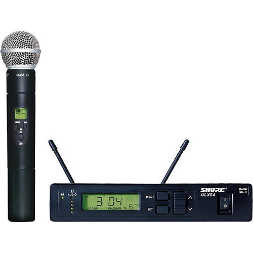 Shure ULXS24/58 Handheld Wireless Microphone System Condition 1 - Mint J1