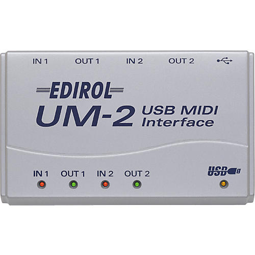 UM-2 2-In/2-Out USB MIDI Interface