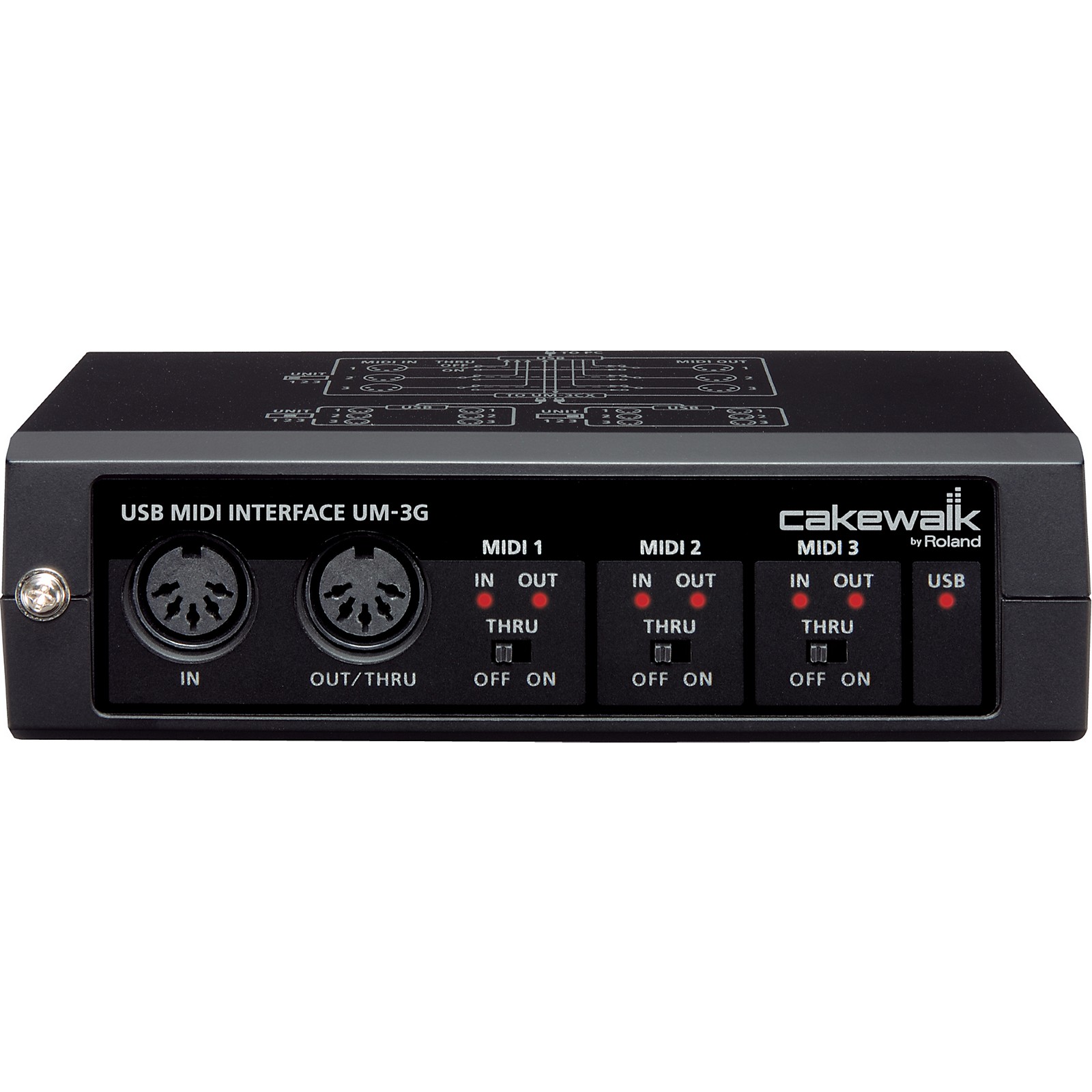 Cakewalk UM3G USB MIDI Interface 3Pack Musician's Friend