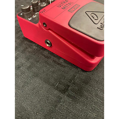 Behringer UM300 Ultra Metal Distortion Effect Pedal