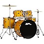 Sound Percussion Labs UNITY II 5-Piece Complete Drum Set With Hardware, Cymbals and Throne Gold Medal Speckle