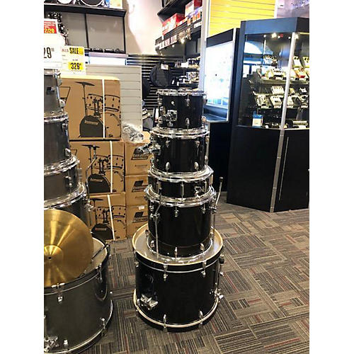 Sound Percussion Labs UNITY II 5-Piece Drum Set Black Onyx Glitter