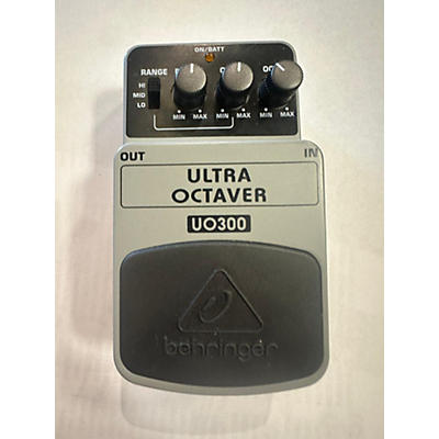 Behringer UO300 Ultra Octaver Effect Pedal