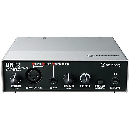 Steinberg UR12 2x2 USB 2.0 Audio Interface | Musician's Friend