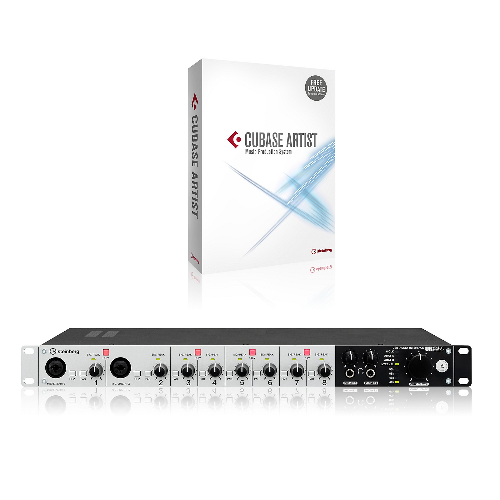 Steinberg UR824 USB 2.0 Audio Interface USB 2.0 With Cubase Artist
