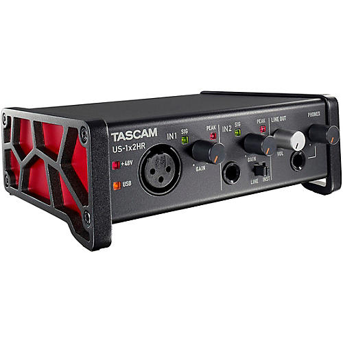 TASCAM US-1X2HR 2-Channel USB Audio Interface Condition 1 - Mint