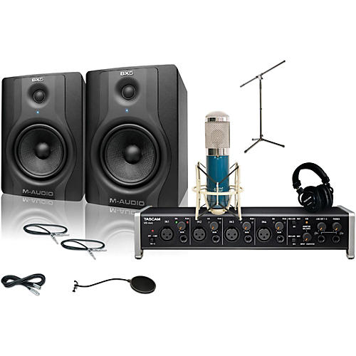 US-4x4 MXL 4000 and M Audio BX5 Recording Package 1