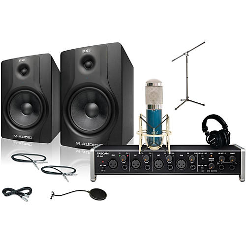 US-4x4 MXL 4000 and M Audio BX8 Recording Package 1