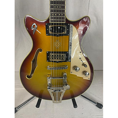 Duesenberg USA Alliance Joe Walsh Hollow Body Electric Guitar Sunburst