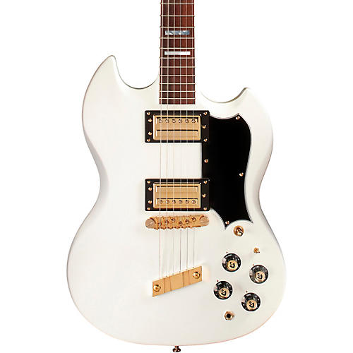 Guild USA Artist Edition S-100 Polara Kim Thayil Limited Electric Guitar White