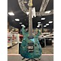 Used Ibanez USA Custom Solid Body Electric Guitar Blue