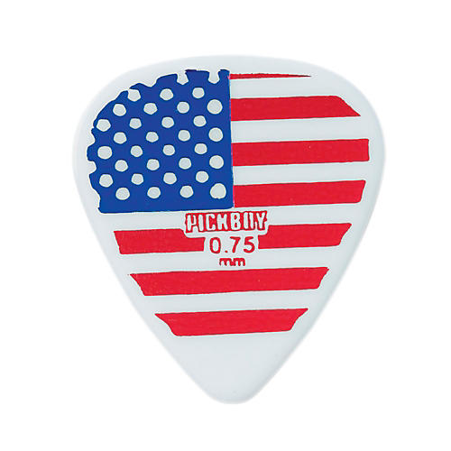 USA Flag Large Celltex Guitar Picks (10-pack)