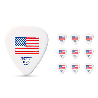 Pick Boy USA Flag Small Celltex Guitar Picks