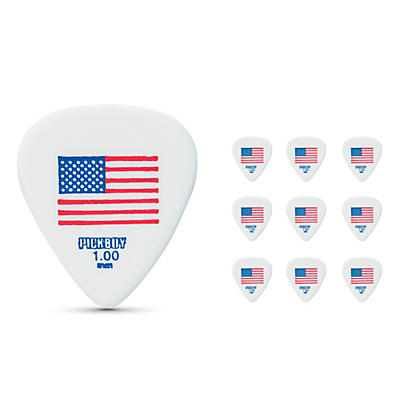 Pick Boy USA Flag Small Celltex Guitar Picks