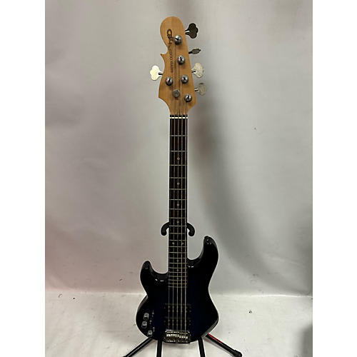 G&L USA L2500 5 String Electric Bass Guitar Blue