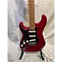 Used G&L USA Legacy Left Handed Electric Guitar Ruby Red