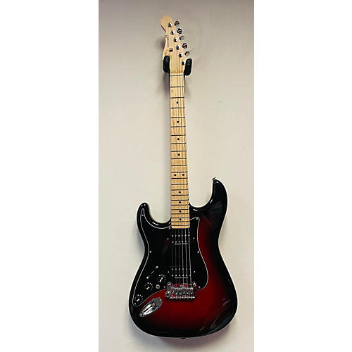 G&L USA Legacy Solid Body Electric Guitar Red to Black Fade