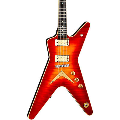Dean USA Patents Pending ML Flame Top Electric Guitar