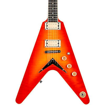 Dean USA Patents Pending V Flame-Top Electric Guitar