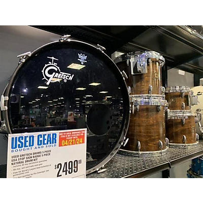 Gretsch Drums USA STOP SIGN BADGE 5 PIECE Drum Kit