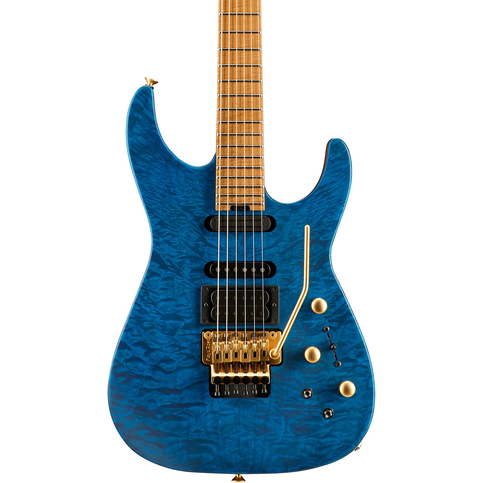 Jackson USA Signature Phil Collen PC1 Satin Satin Transparent Blue