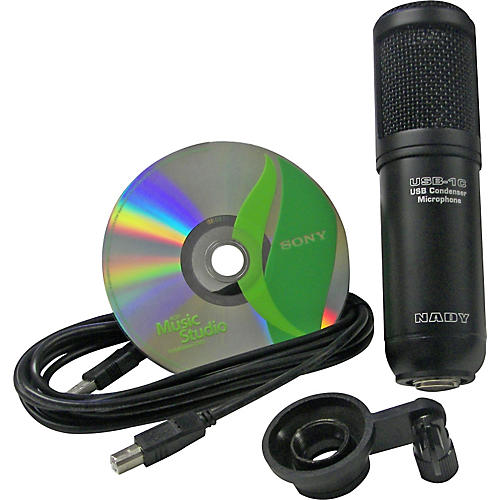 USB-1CMS USB Condenser Microphone with Sony ACID Music Studio