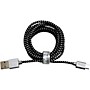 Tera Grand USB 2.0 C to A Braided Cable, 6' Black/White