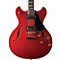 USM-HB35 Hollowbody Dual Humbucker Electric Guitar Level 2 Red Wine 888365381640