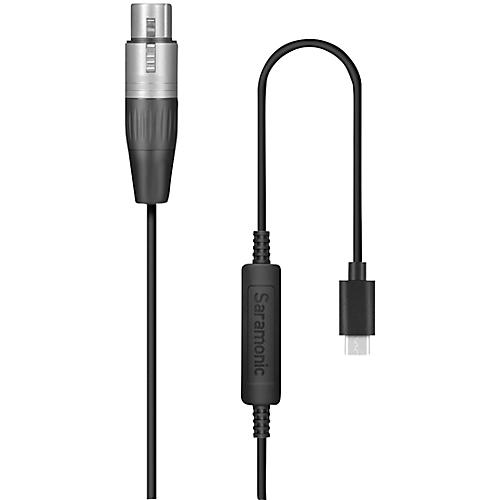 Saramonic UTC-XLR Female XLR to USB Type-C Microphone Interface Cable  19.7FT, Cables and Connectors