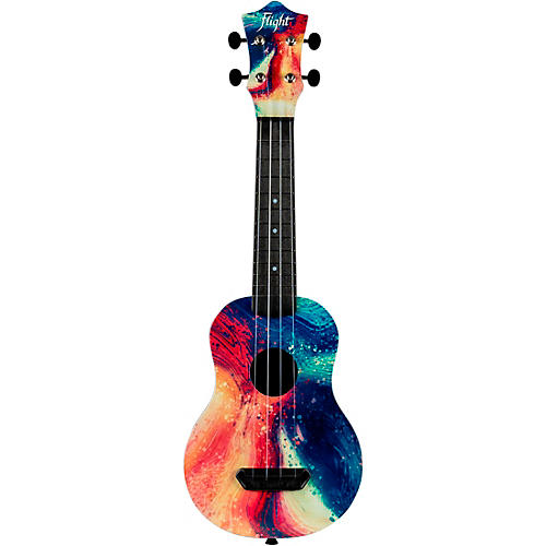 Flight UTS-40 Ultra Travel Soprano Ukulele Swirl